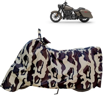 Horseyaart Waterproof Two Wheeler Cover for Harley Davidson(Road King, Multicolor)