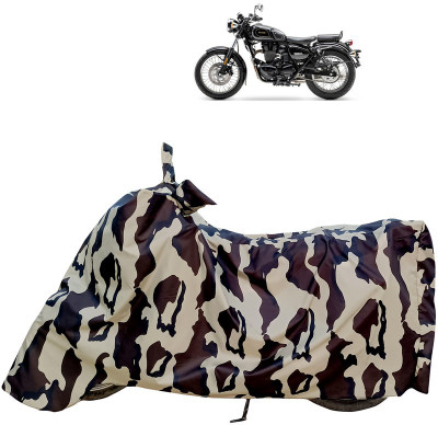 Horseyaart Waterproof Two Wheeler Cover for Benelli(Imperiale 400, Multicolor)