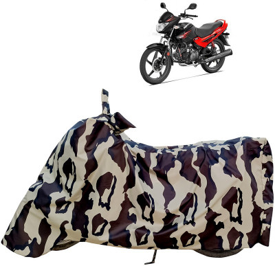 Horseyaart Waterproof Two Wheeler Cover for Hero(Glamour FI, Multicolor)