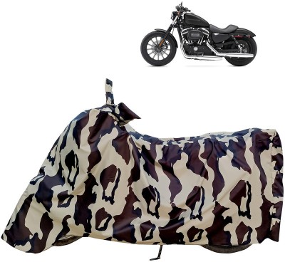 Horseyaart Waterproof Two Wheeler Cover for Harley Davidson(XL 883, Multicolor)