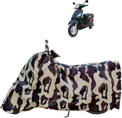 Horseyaart Waterproof Two Wheeler Cover for Hero(Electric NYX e5, Multicolor)