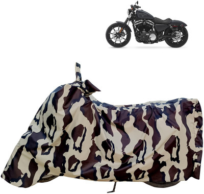 Horseyaart Waterproof Two Wheeler Cover for Harley Davidson(Iron 883, Multicolor)