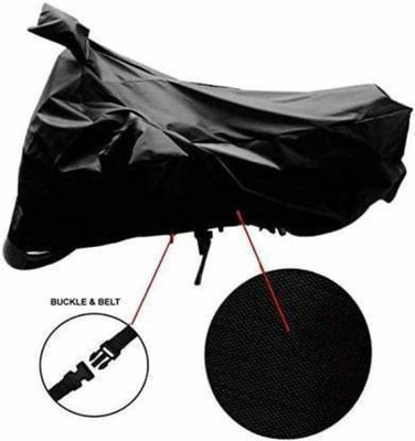 AXLOZ Two Wheeler Cover for Bajaj(Pulsar 220 DTS-i, Black)