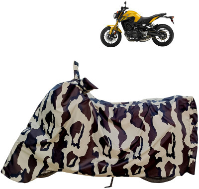 Horseyaart Waterproof Two Wheeler Cover for Yamaha(MT-09, Multicolor)