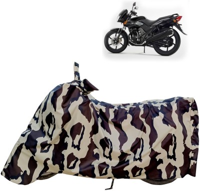 Horseyaart Waterproof Two Wheeler Cover for TVS(Flame SR125, Multicolor)