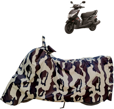 Horseyaart Waterproof Two Wheeler Cover for Yamaha(Ray Z, Multicolor)