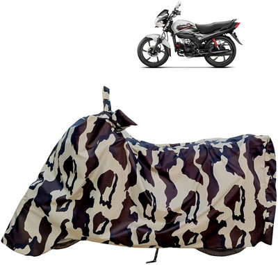 Horseyaart Waterproof Two Wheeler Cover for Hero(Passion Pro i3S, Multicolor)