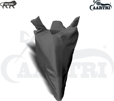 Mdstar Waterproof Two Wheeler Cover for Hero(Glamour, Grey)