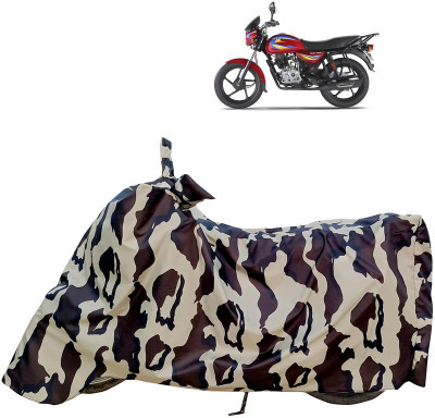 Horseyaart Waterproof Two Wheeler Cover for Bajaj(Boxer BM 150, Multicolor)