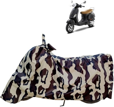 Horseyaart Waterproof Two Wheeler Cover for Vespa(Vespa VXL, Multicolor)