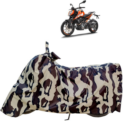 Horseyaart Waterproof Two Wheeler Cover for KTM(250 Duke, Multicolor)