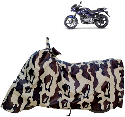 Horseyaart Waterproof Two Wheeler Cover for Bajaj(Pulsar 180 DTS-i, Multicolor)