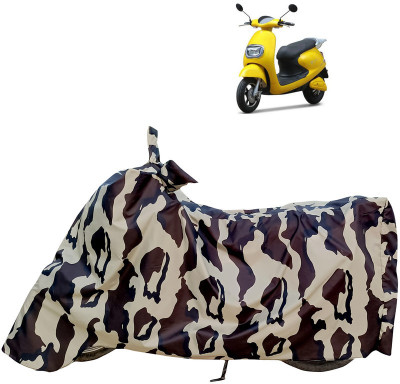 Horseyaart Waterproof Two Wheeler Cover for Techo Electra(Electra 4S, Multicolor)
