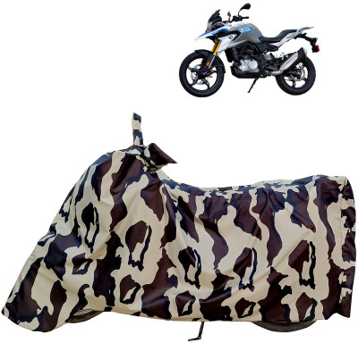 Horseyaart Waterproof Two Wheeler Cover for BMW(G 310 GS, Multicolor)