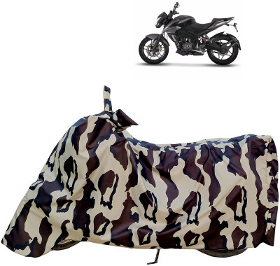 Horseyaart Waterproof Two Wheeler Cover for Bajaj(Pulsar 200 NS DTS-i, Multicolor)