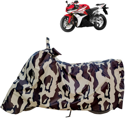 Horseyaart Waterproof Two Wheeler Cover for Honda(CBR 600 RR, Multicolor)