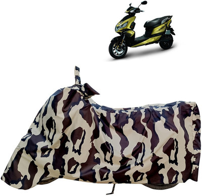 Horseyaart Waterproof Two Wheeler Cover for Okinawa(i-Praise, Multicolor)