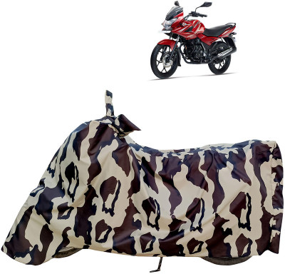 Horseyaart Waterproof Two Wheeler Cover for Bajaj(Discover 150 f, Multicolor)