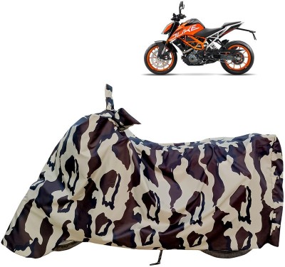 Horseyaart Waterproof Two Wheeler Cover for KTM(Duke 390, Multicolor)