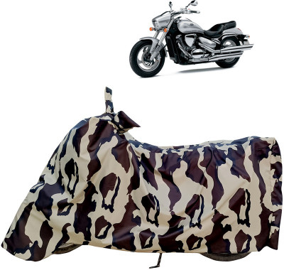 Horseyaart Waterproof Two Wheeler Cover for Suzuki(Intruder M800, Multicolor)