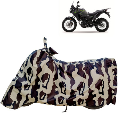 Horseyaart Waterproof Two Wheeler Cover for Kawasaki(Versys-X 300, Multicolor)