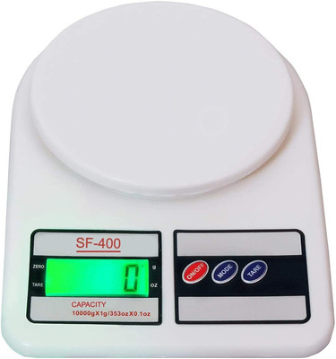 My Machine Digital Electronic Weight Scale LCD Kitchen Weight Scale Machine MM001 Weighing Scale(White)
