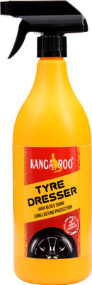 KANGAROO TYRE POLISH 1 L Wheel Tire Cleaner(Pack of 1)