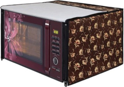 WIN WORLD Microwave Oven  Cover(Width: 55 cm, Brown)