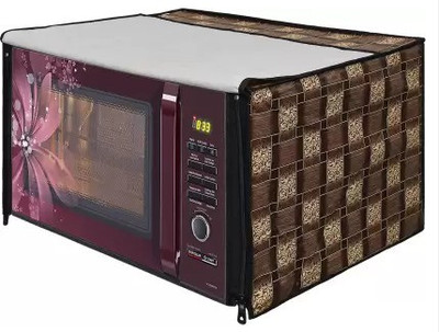 WIN WORLD Microwave Oven  Cover(Width: 50 cm, Brown)