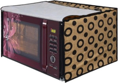 WIN WORLD Microwave Oven  Cover(Width: 55 cm, Brown)