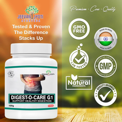 jeevan jyoti ayurveda Digest-O-Care G1 Ayurvedic Powder for Digestive Care(100 g)