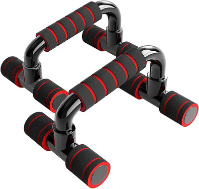 FIT4HEAL Push Up Bars Stand with Foam Grip Handle for Chest Press, Gym & Home Push-up Bar