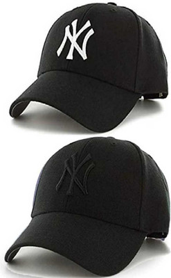 HMOGOVON Solid Sports/Regular Cap Cap(Pack of 2)