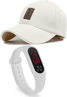 Pramukhraj Enterprise Solid Sports/Regular Cap Cap(Pack of 2)