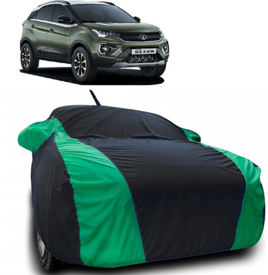 Autoprime Car Cover For Tata Nexon (With Mirror Pockets)(Multicolor)