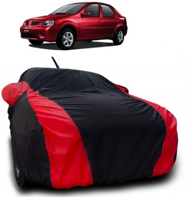 Autoprime Car Cover For Mahindra Logan Edge (With Mirror Pockets)(Multicolor)