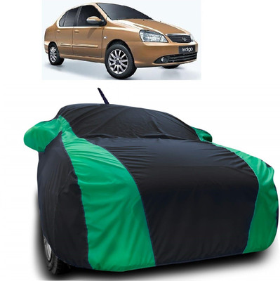 Autoprime Car Cover For Tata Indigo CS (With Mirror Pockets)(Multicolor)