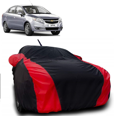 Autoprime Car Cover For Chevrolet Sail (With Mirror Pockets)(Multicolor)