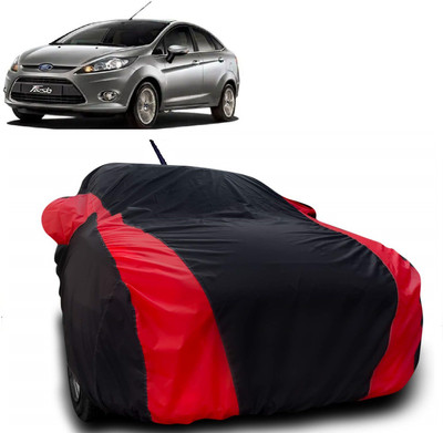 Autoprime Car Cover For Ford Fiesta (With Mirror Pockets)(Multicolor)