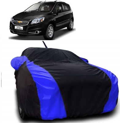 AutoKick Car Cover For Chevrolet Sail U-VA (With Mirror Pockets)(Multicolor)