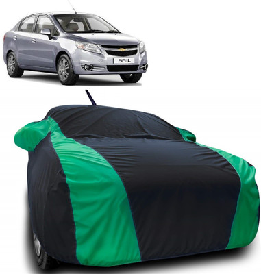 Autoprime Car Cover For Chevrolet Sail (With Mirror Pockets)(Multicolor)
