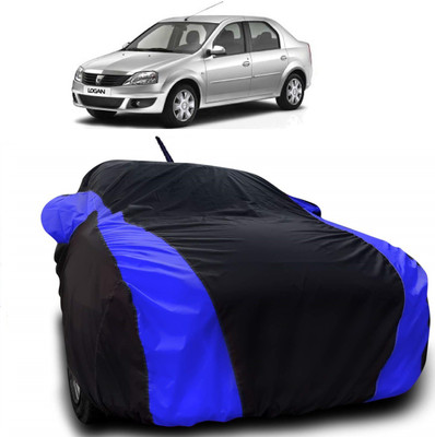 Autoprime Car Cover For Renault Logan (With Mirror Pockets)(Multicolor)