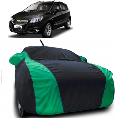 Autoprime Car Cover For Chevrolet Sail U-VA (With Mirror Pockets)(Multicolor)