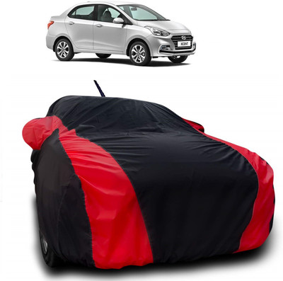 Autoprime Car Cover For Hyundai Xcent (With Mirror Pockets)(Multicolor)