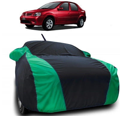 Autoprime Car Cover For Mahindra Logan Edge (With Mirror Pockets)(Multicolor)