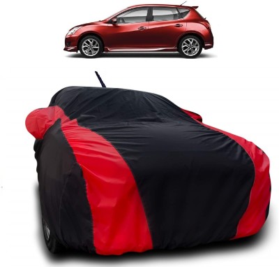 AutoKick Car Cover For Renault Pulsar (With Mirror Pockets)(Multicolor)