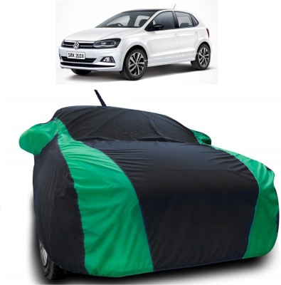 AutoKick Car Cover For Volkswagen Polo GT (With Mirror Pockets)(Multicolor)