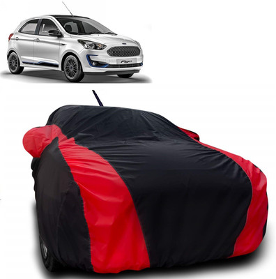 Autoprime Car Cover For Ford Figo (With Mirror Pockets)(Multicolor)