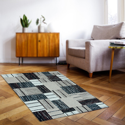 Village Weavers Multicolor Silk Carpet(5 ft,  X 8 ft, Rectangle)
