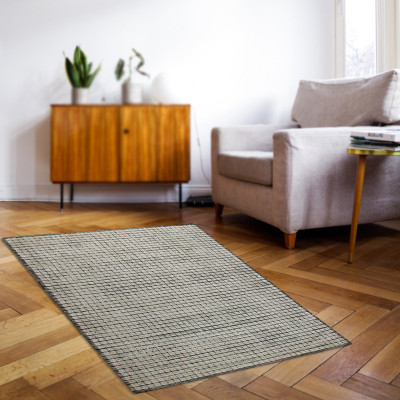 Village Weavers Multicolor Wool Carpet(5 ft,  X 8 ft, Rectangle)